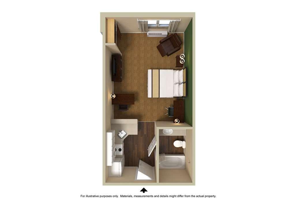 Extended Stay America Select Suites - Des Moines - Urbandale Clive Kamer foto